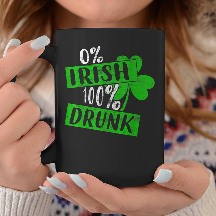 0 Irish 100 Drunk St Patrick Day Lucky Beer Lover Coffee Mug Funny Gifts