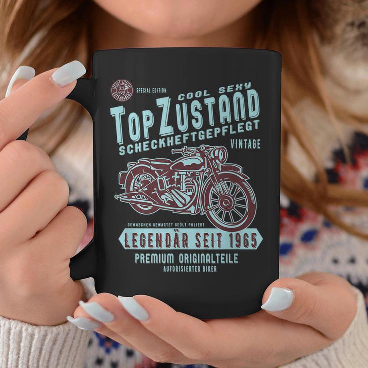 1965 Biker Top Zustand Legendär Legende Bike Geburtstag Tassen Lustige Geschenke