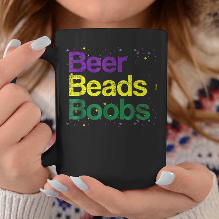 Beers Beads Boobs Funny Mardi Gras 2023 New Orleans Carnival  Coffee Mug