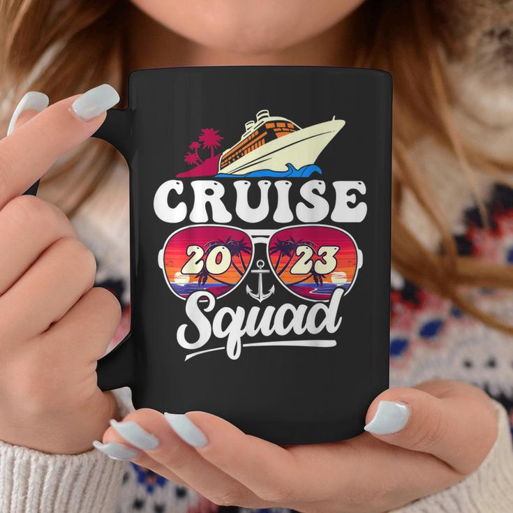 Cruise Squad 2023 Family Vacation Matching Family Group  Coffee Mug