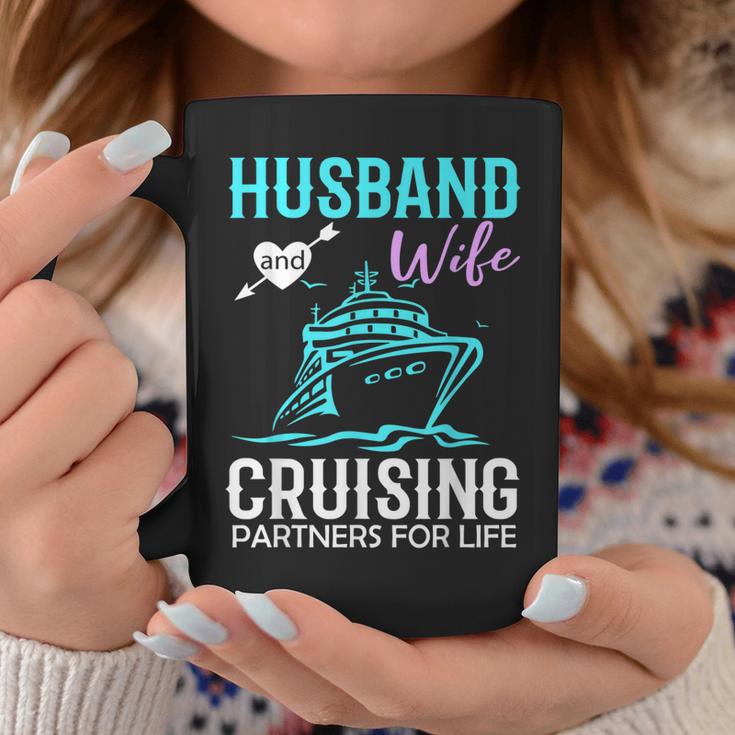 Husband And Wife Cruising Partners For Life Cruise Couples  Coffee Mug