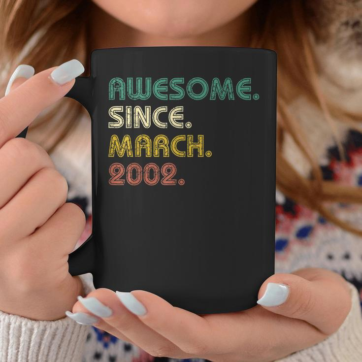 21 Years Old Gifts Legend Since March 2002 21St Birthday Coffee Mug Funny Gifts