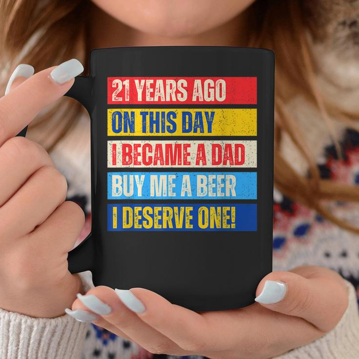 21St Birthday Son Daughter Dad Father 21 Years Needs A Beer Gift For Mens Coffee Mug Unique Gifts