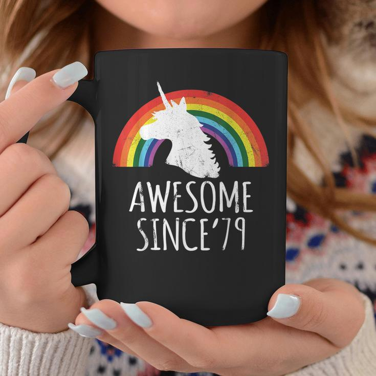 40Th Birthday 40 Years Old Unicorn Awesome Since 1979 Shirt Coffee Mug Unique Gifts
