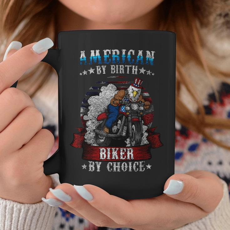 4Th Of July Bald Eagle Biker Motorcycle Uncle Sam Hat Gift Coffee Mug Unique Gifts