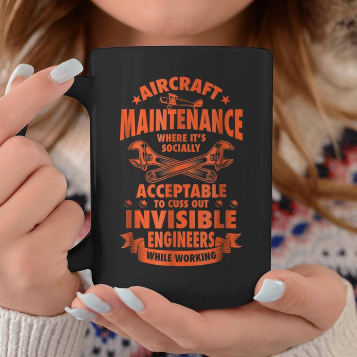 Aircraft Mechanic Funny Gift Aviation Airplane Coffee Mug | Mazezy DE