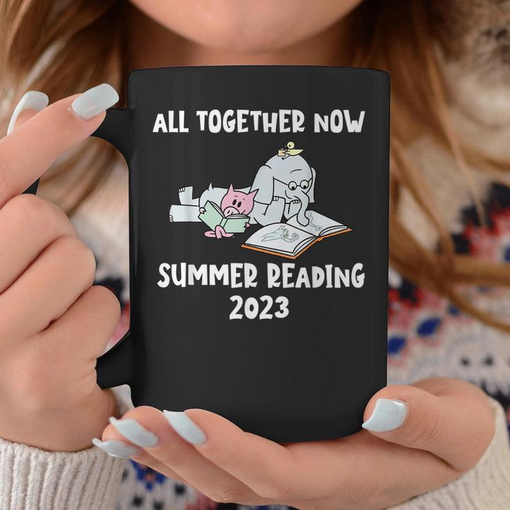 All Together Now Summer Reading Program 2023 Pig Elephant Coffee Mug Personalized Gifts