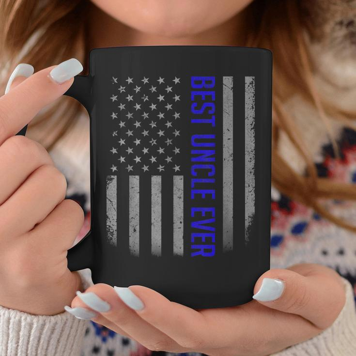 American Flag Dad Gift For Fathers Day Best Uncle Ever Gift For Mens Coffee Mug Unique Gifts