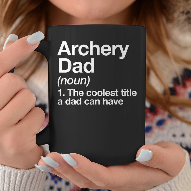 Archery Dad Definition Funny Sports Coffee Mug Personalized Gifts