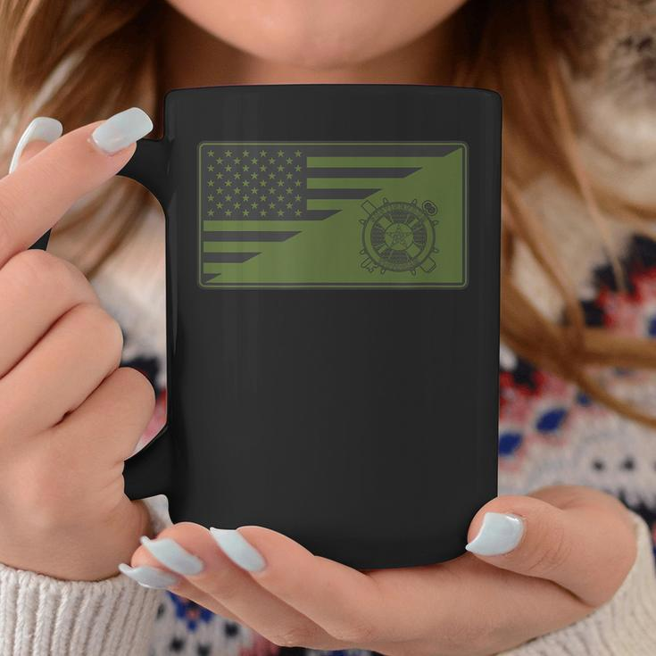 Army Logistics Branch American Flag Coffee Mug Unique Gifts