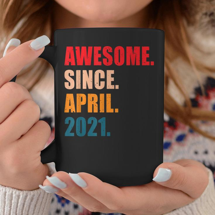 Awesome Since April 2021 Vintage Personalized Birthday Coffee Mug Funny Gifts