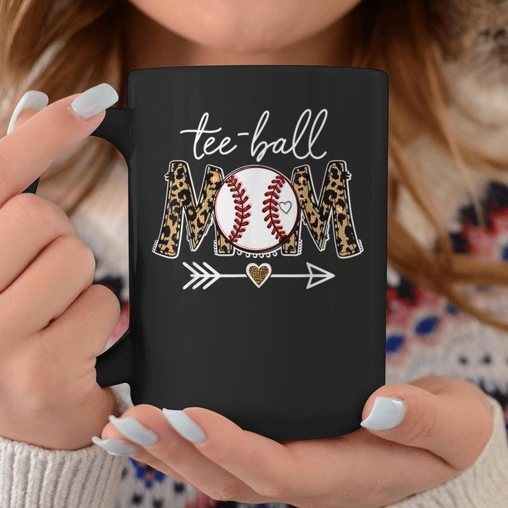 Ball Mom Leopard Funny Tball Mom Baseball Mothers Day Coffee Mug Unique Gifts