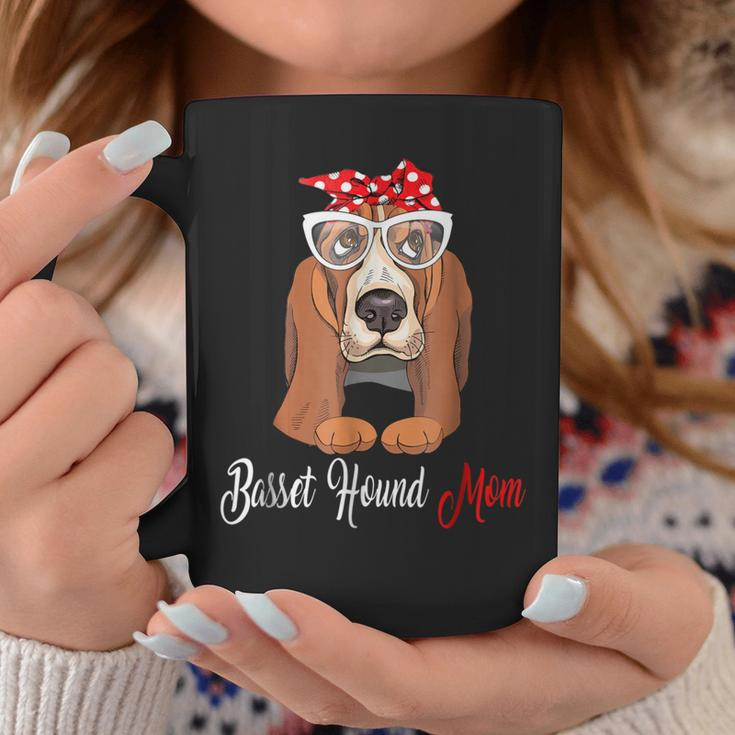 Basset Hound Mom Tshirt Birthday Gift Mothers Day Outfit Coffee Mug Unique Gifts