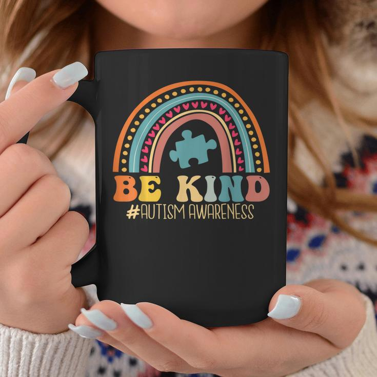 Be Kind Autism Awareness Month For Mom And For Kids Coffee Mug Unique Gifts