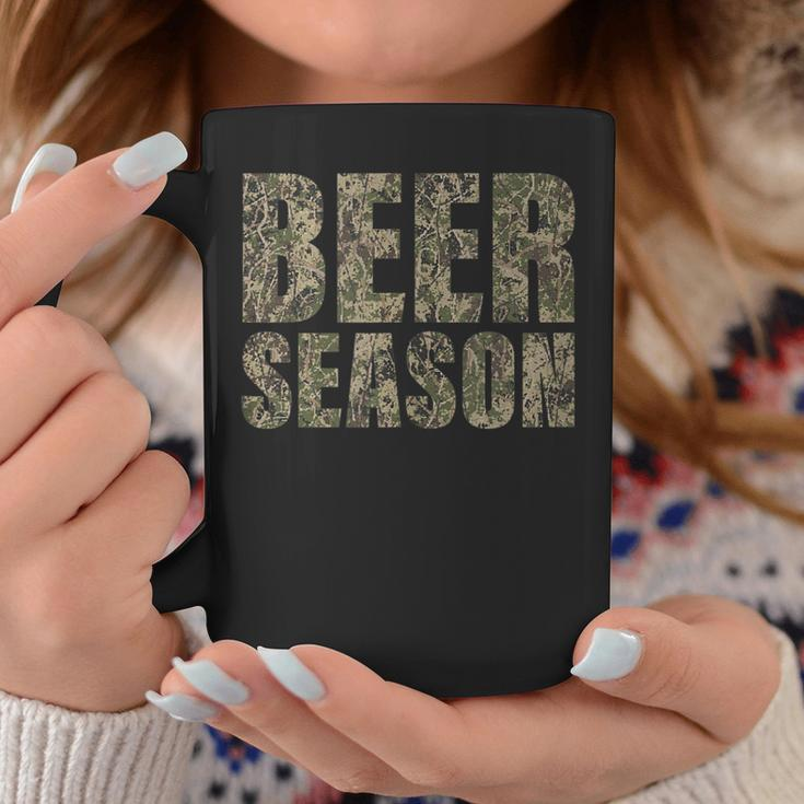Beer Season 2 - Camo Funny Deer Hunter Hunting Coffee Mug Funny Gifts