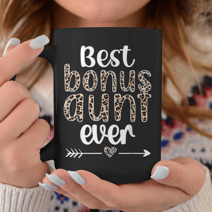 Best Bonus Aunt Ever Step Auntie Bonus Auntie Coffee Mug Funny Gifts