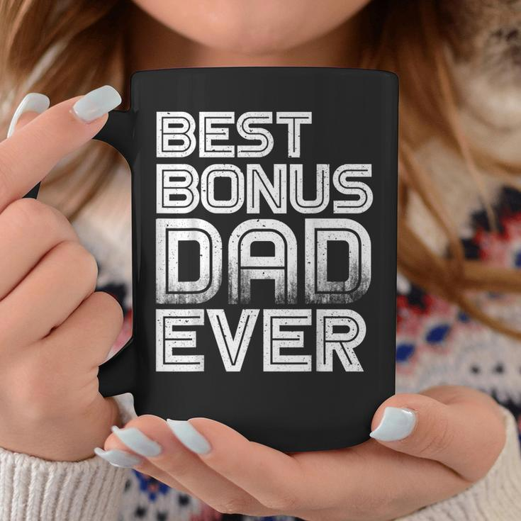 Best Bonus Dad Ever Retro Fathers Gift Idea Gift For Mens Coffee Mug Unique Gifts