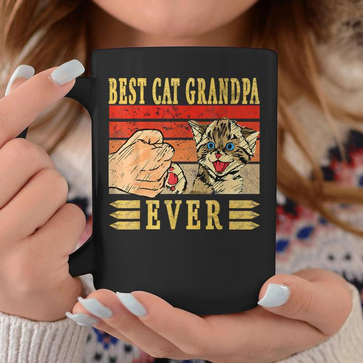 Best Cat Grandpa Ever Katzen Opa Vatertag Geburtstag Katze Tassen Lustige Geschenke
