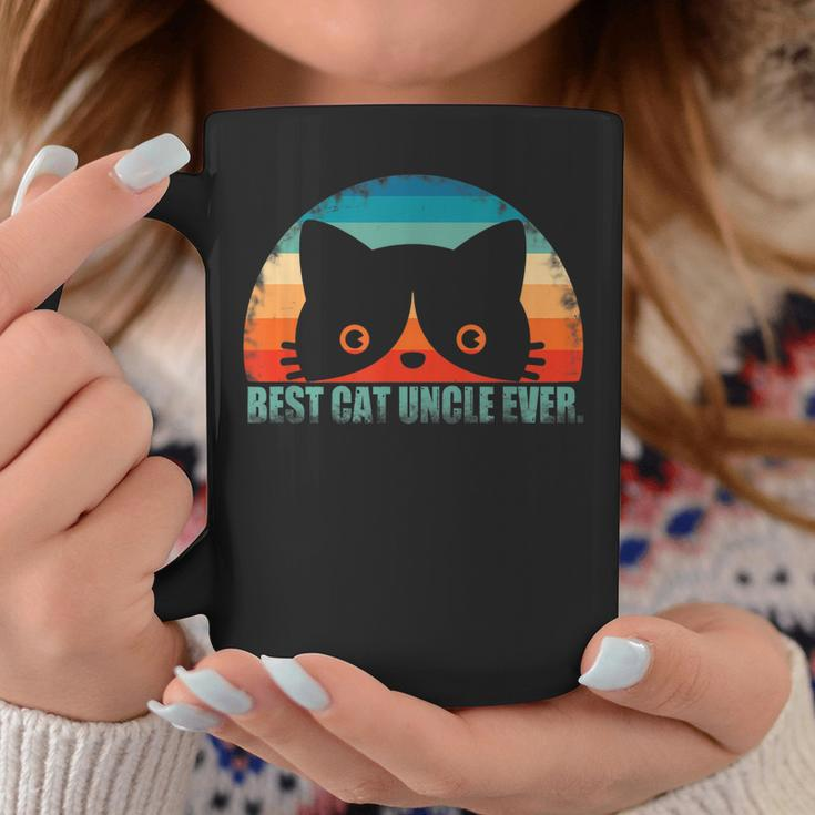 Best Cat Uncle Ever Cat Dad Fathers Day Gift Gift For Mens Coffee Mug Unique Gifts