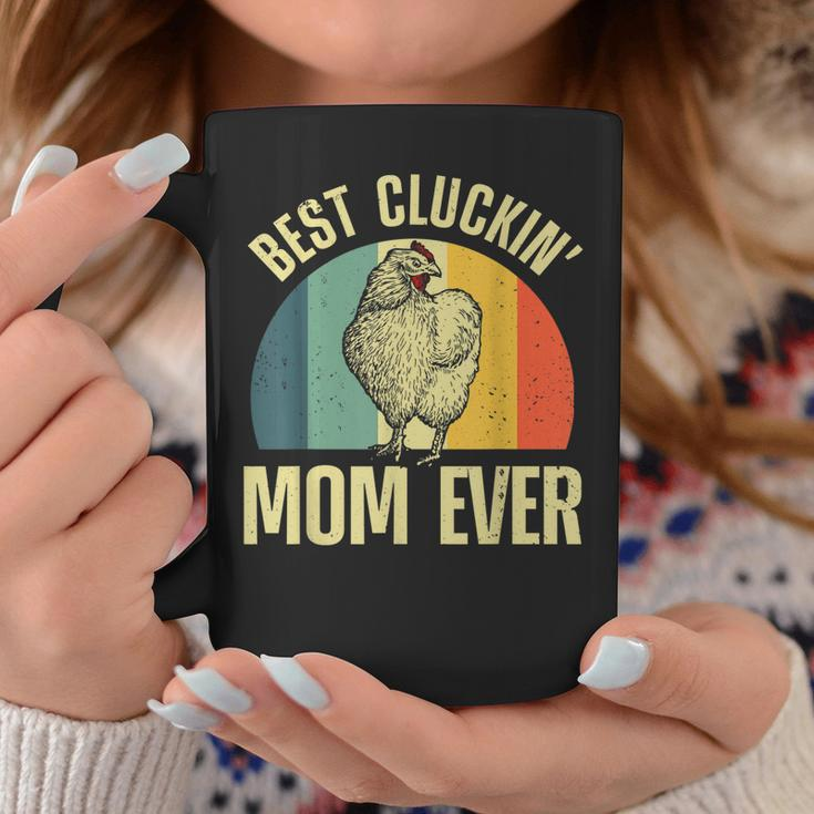 Best Chicken Mom For Women Girls Cluckin Farm Chicken Lovers Coffee Mug Funny Gifts