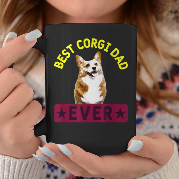 Best Corgi Dad Dog Lover Owner Coffee Mug Unique Gifts