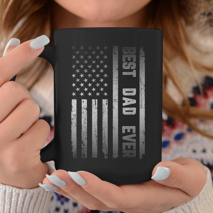 Best Dad Ever American Us Flag Fathers Day Coffee Mug Unique Gifts
