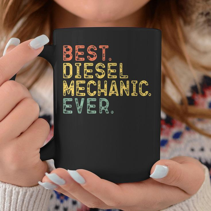 Best Diesel Mechanic Ever Vintage Retro Gift Cool Funny Coffee Mug Unique Gifts