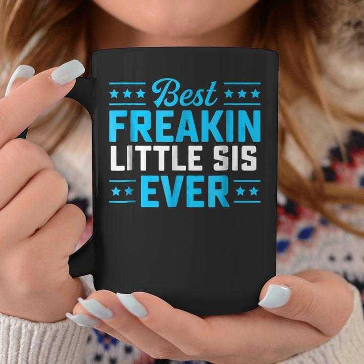 Best Freakin Little Sis Sister Matching Family Coffee Mug Unique Gifts