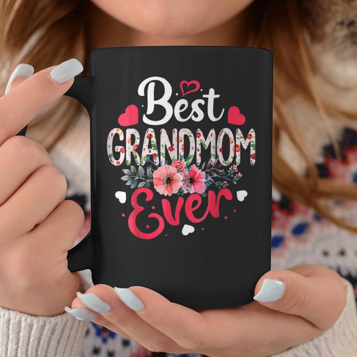 Best Grandmom Ever Funny Flower Mothers Day Clothing Coffee Mug Unique Gifts