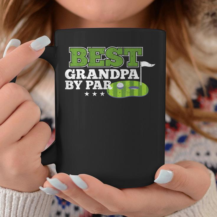 Best Grandpa By Par Fathers Day Golf Sports Lover Grandpa Coffee Mug Unique Gifts