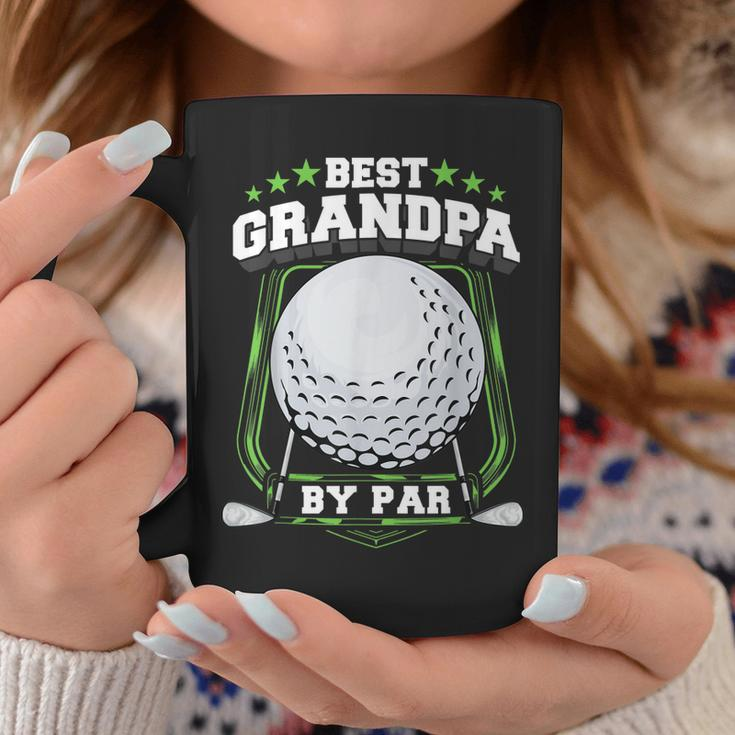 Best Grandpa By Par Golf Papa Grandfather Pop Dad Golf Gift Gift For Mens Coffee Mug Unique Gifts