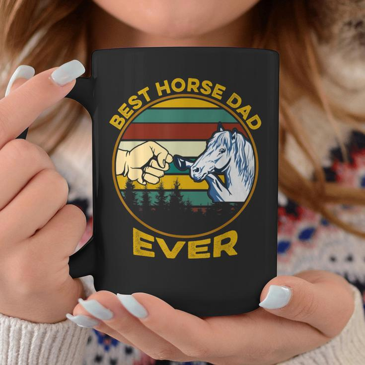 Best Horse Dad Ever Vintage Fathers Day Coffee Mug Funny Gifts