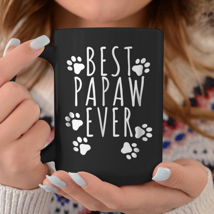 Best Papaw Dog Dad Ever Fathers Day Cute Fathers Coffee Mug Unique Gifts