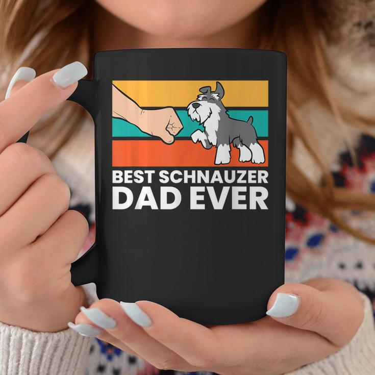 Best Schnauzer Dad Ever Mini Schnauzer Dad Coffee Mug Personalized Gifts