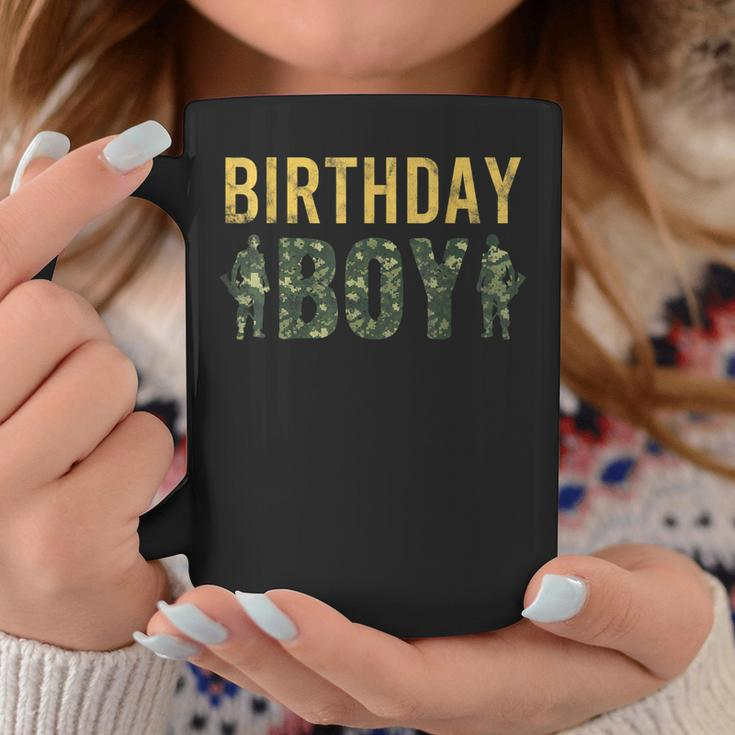 Birthday Boy Army Military Party Camouflage Lover Gift Coffee Mug Unique Gifts