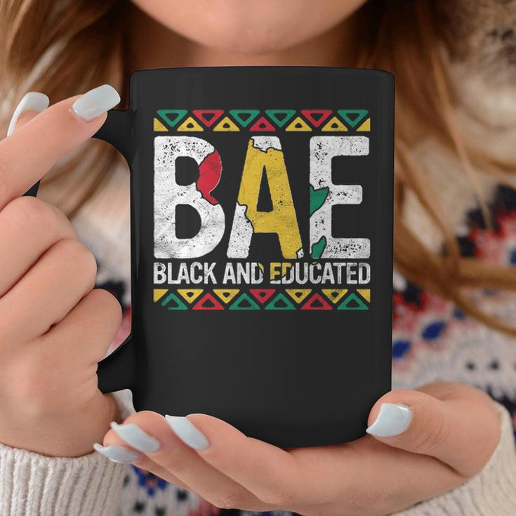 Black And Educated Bae Gift Pride History Month Teacher Coffee Mug Funny Gifts