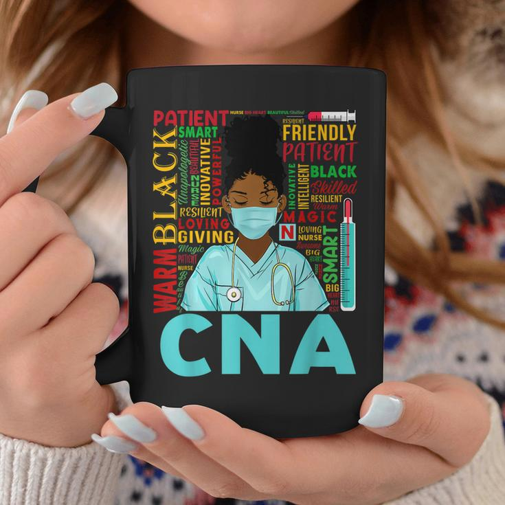Black Strong Nurse Cna Afro Melanin African American Women Coffee Mug Unique Gifts
