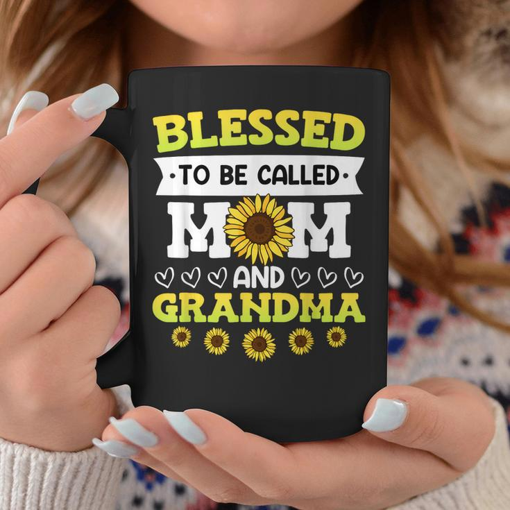 Blessed To Be Called Mom And Grandma Sunflowers Mothers Coffee Mug Unique Gifts