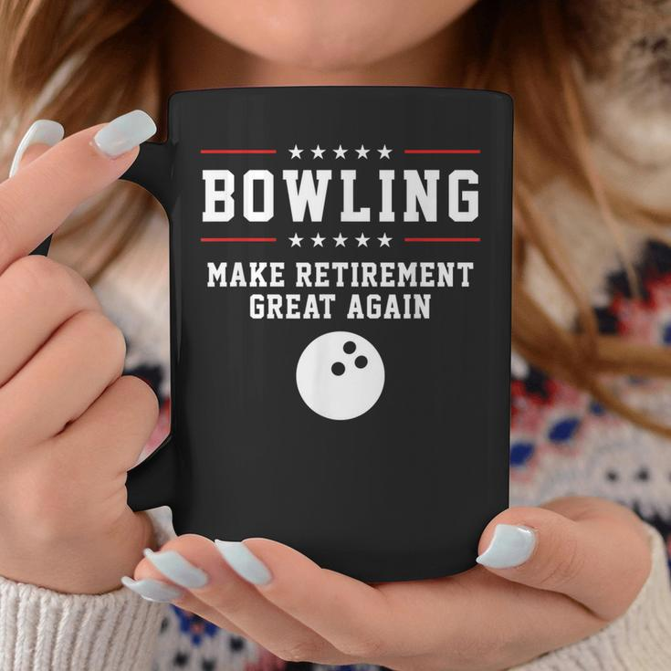 Bowling Make Retirement Great Again Gift For Grandpa Coffee Mug Unique Gifts