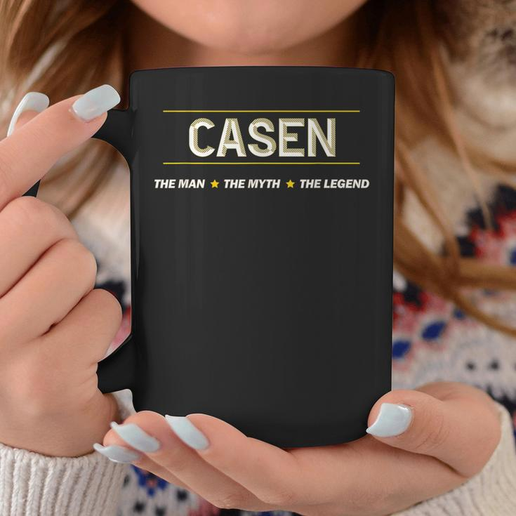 Casen The Man The Myth The Legend | Mens Boys Name Funny Coffee Mug Funny Gifts
