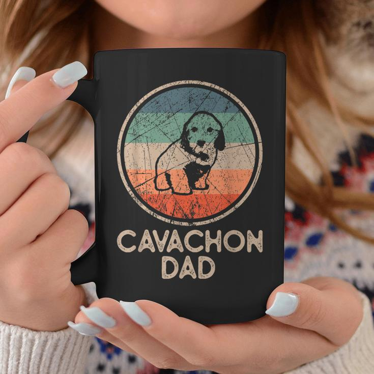 Cavachon Dog - Vintage Cavachon Dad Coffee Mug Funny Gifts