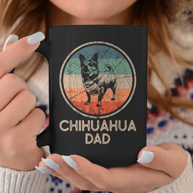 Chihuahua Dog - Vintage Chihuahua Dad Coffee Mug Funny Gifts