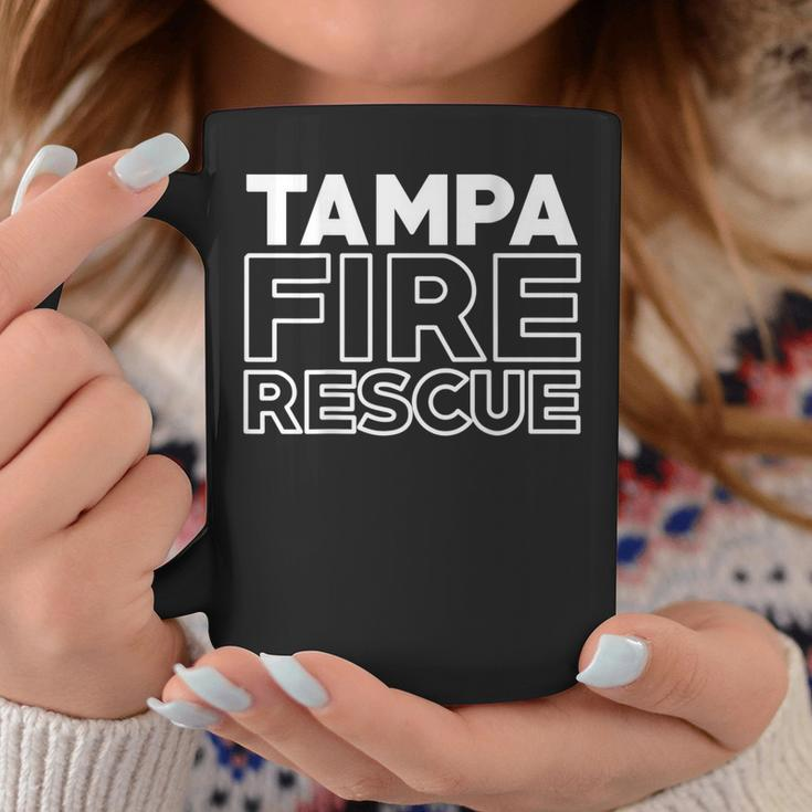 City Of Tampa Fire Rescue Florida Firefighter Coffee Mug Funny Gifts