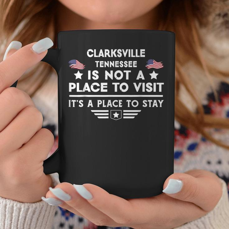 Clarksville Tennessee Ort Zum Besuchen Bleiben Usa City Tassen Lustige Geschenke