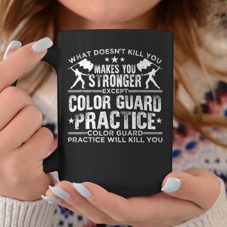 Color Guard Design For Men Women Winter Guard Marching Band Coffee Mug Unique Gifts