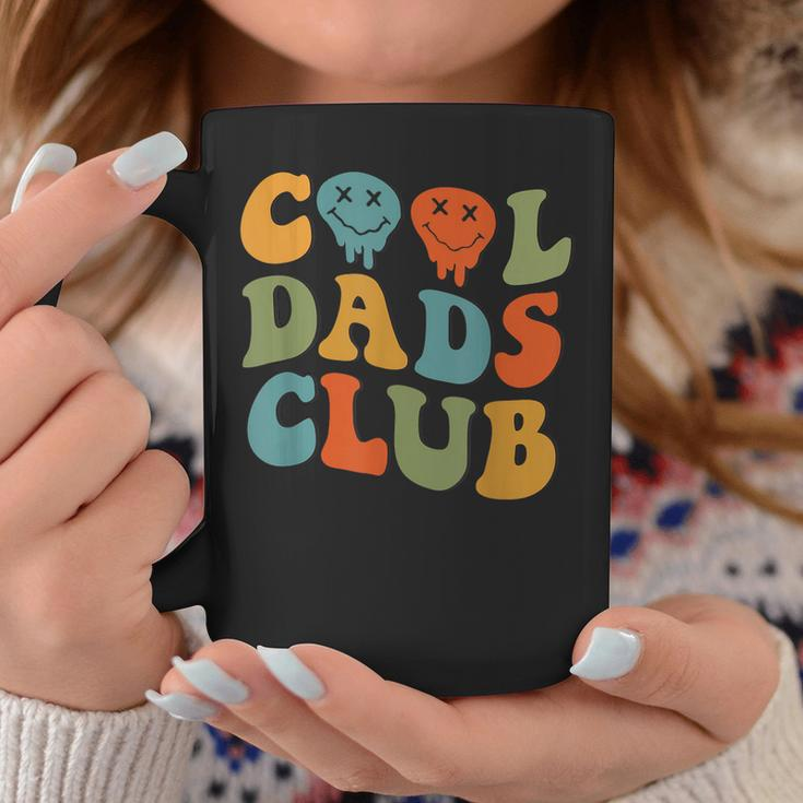 Cool Dads Club Fathers Day Groovy Retro Best Dad Ever Funny Coffee Mug Unique Gifts