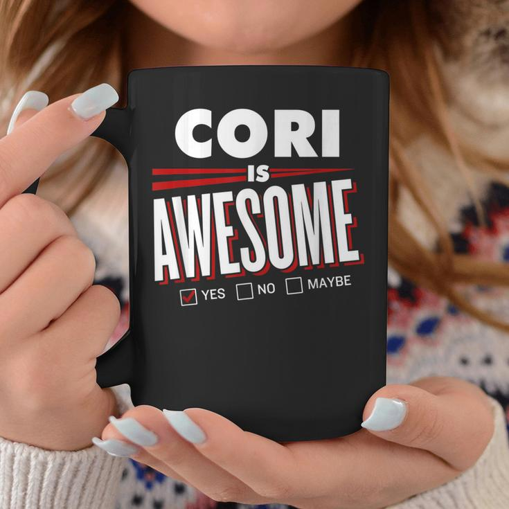 Cori Is Awesome Family Friend Name Funny Gift Coffee Mug Funny Gifts