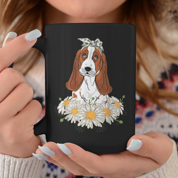 Cute Basset Hound Funny Dog Lovers Clothes Mother Gifts Coffee Mug Funny Gifts