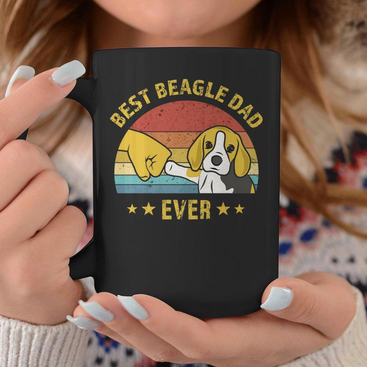 Cute Best Beagle Dad Ever Retro Vintage Gift Puppy Lover V2 Coffee Mug Funny Gifts