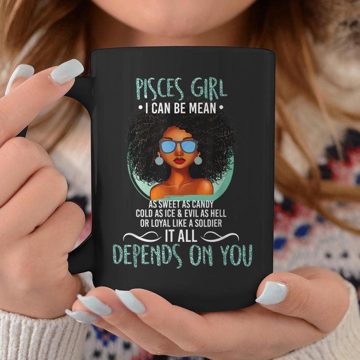 Cute Pisces Girl Zodiac Sign For Women Coffee Mug Funny Gifts